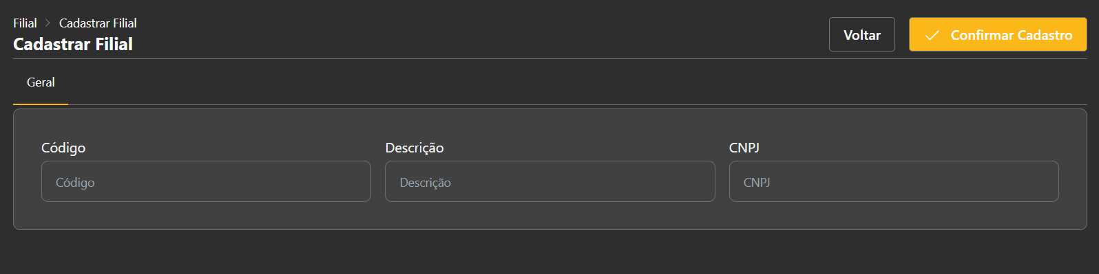 List of branches